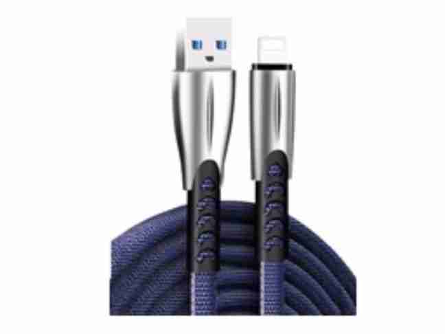 Кабель ColorWay USB-USB Type-C 2.4А 1м Blue (CW-CBUC012-BL)