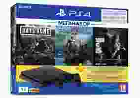 Стационарная игровая приставка Sony PlayStation 4 Slim 1TB (Days Gone + God Of War + The Last of Us + PSPlus 3М) (9382102)