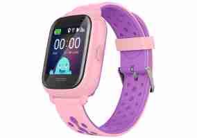 Детские смарт-часы UWatch KT04 Kid sport smart watch Pink