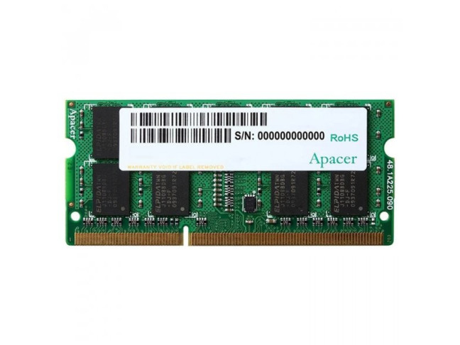 Модуль памяти Apacer 4 GB SO-DIMM DDR3L 1600 MHz (DV.04G2K.KAM)