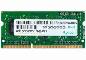 Модуль памяти Apacer 4 GB SO-DIMM DDR3L 1333 MHz (DS.04G2J.K9M)