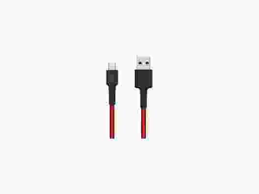 Кабель ZMI Micro USB braided cable 1m red (AL603)