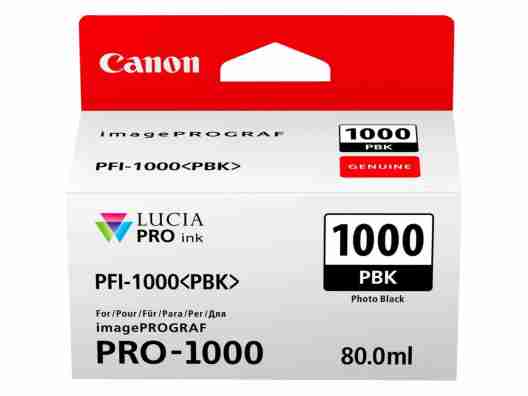 Струйный картридж Canon PFI-1000PBK Photo Black (0546C001)