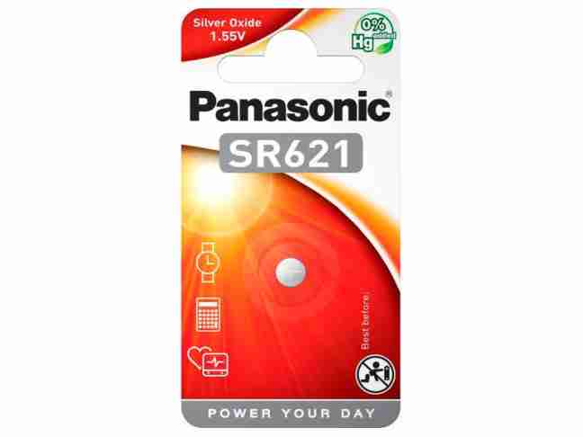 Батарейка Panasonic SR 621 BLI 1 (SR-621EL/1B)