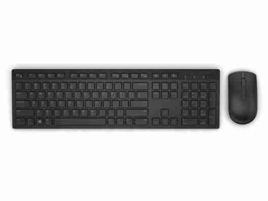 Комплект (клавиатура + мышь) Dell KM636 Wireless Keyboard and Mouse Black US (580-ADFT)