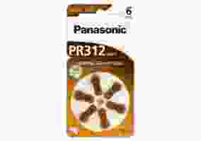 Батарейка Panasonic PR-312 BLI 6 (PR-312/6LB)