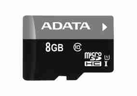Карта пам'яті ADATA 8 GB microSDHC UHS-I (AUSDH8GUICL10-R)