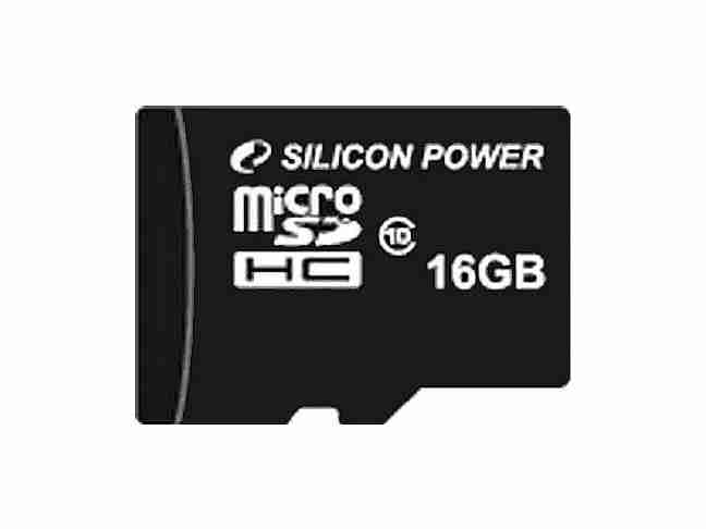 Карта памяти Silicon Power 16 GB microSDHC Class 10 + SD adapter (SP016GBSTH010V10-SP)