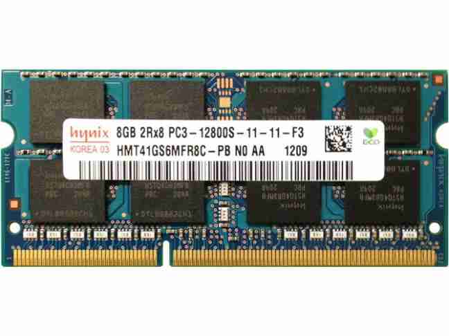 Модуль пам'яті SK hynix 8 GB SO-DIMM DDR3 1600 MHz (HMT41GS6MFR8C-PB)