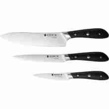 Набір ножів Polaris Solid-3SS нерж. сталь, 3 попер. чорний (015214)