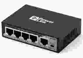 Комутатор 2E PowerLink 5xFE (4x FE PoE, 1xFE Uplink, 50W) 2E-SP401F