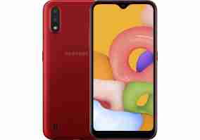 Смартфон Samsung Galaxy A01 2/16GB Red Global (SM-A015FZRD)