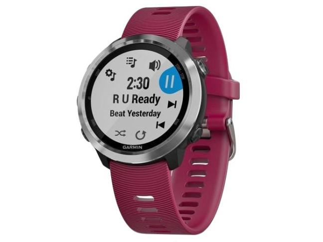 Cмарт-годинник Garmin Forerunner 645 Music With Cerise Colored Band (010-01863-31/21)