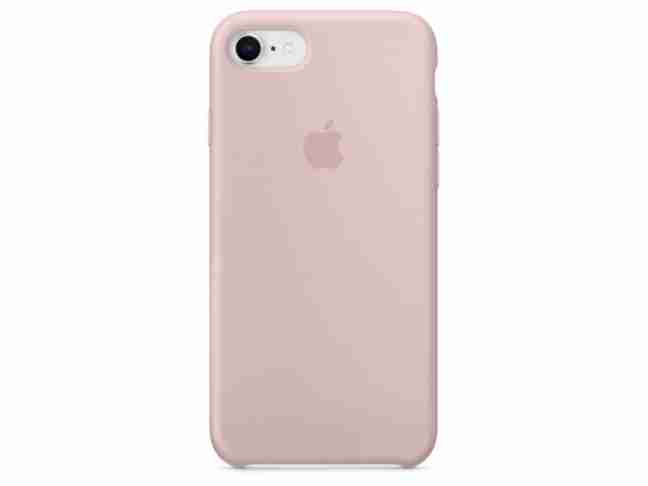 Чехол Apple 7/8 Silicone case original pink sand