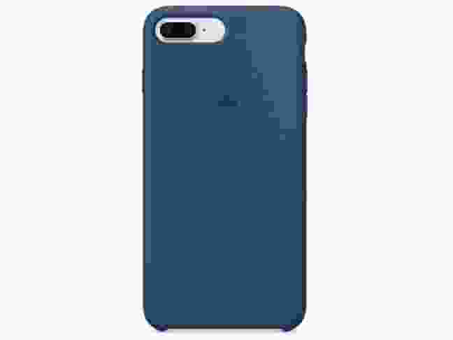 Чехол Apple 7plus/8plus Silicone case original blue cobalt