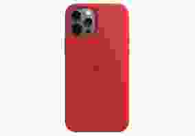 Чехол Apple Silicone Case for iPhone 12/12 Pro HQ Red