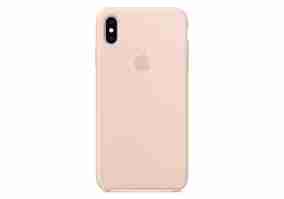 Чехол Apple Xs Max Silicone case original pink sand