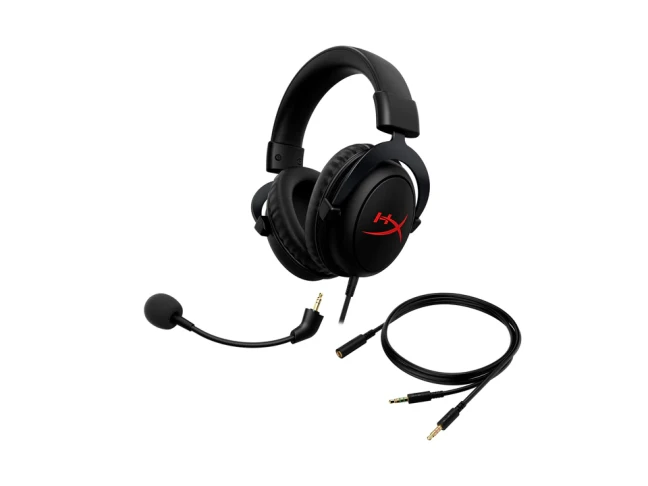 Гарнитура HyperX Cloud Core DTS 3.5mm/USB Black (HX-HSCC-2-BK/WW/4P4F2AA)