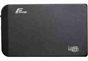 Зовнішня кишеня Frime для 2.5" SATA HDD/SSD Metal USB 2.0 Black (FHE60.25U20)