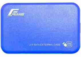 Внешний карман Frime для 2.5" SATA HDD/SSD Plastic USB 3.0 Blue (FHE72.25U30)