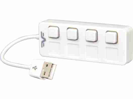 USB-хаб Frime 4-х портовый 2.0 White (FH-20011)