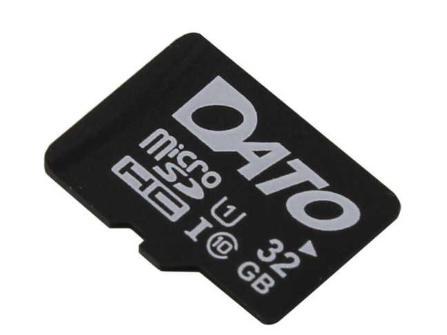 Карта памяти Dato 32 GB microSDHC Class 10 UHS-I + SD adapter DTTF032GUIC10