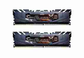 Модуль пам'яті G.Skill 16 GB (2x8GB) DDR4 3200 MHz Flare X Black (F4-3200C16D-16GFX)