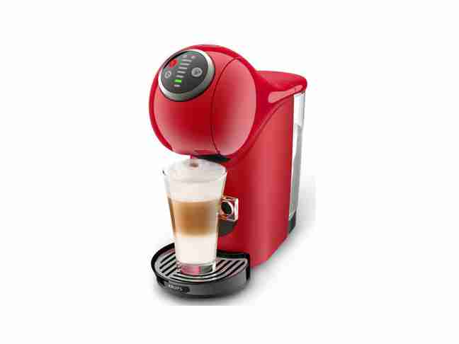 Капсульна кавоварка еспресо Krups Genio S Plus Red KP340831