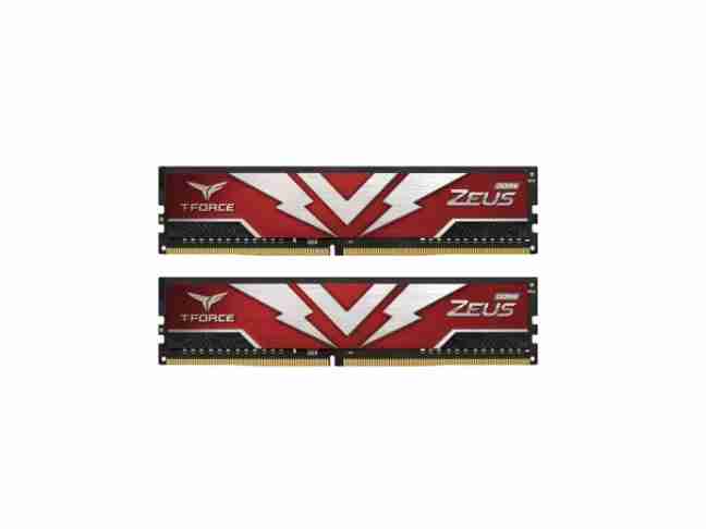 Модуль памяти Team DDR4 2х8GB 3000MHz T-Force Zeus Red (TTZD416G3000HC16CDC01)