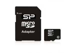 Карта пам'яті Silicon Power MicroSDHC 8GB Class 10 + adapter (SP008GBSTH010V10SP)