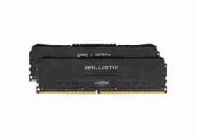 Модуль памяти Crucial 16 GB (2x8GB) DDR4 2666 MHz Ballistix Black (BL2K8G26C16U4B)