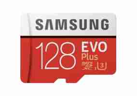 Карта памяти Samsung 128 GB microSDXC Class 10 UHS-I U3 EVO Plus 2020 + SD Adapter (MB-MC128HA)