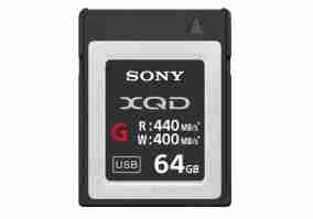 Карта памяти Sony 64GB XQD G Series (QDG64F.SYM)