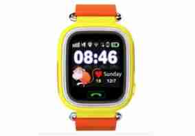Смарт-часы IU Smart Baby Watch Q100 Orange*EU
