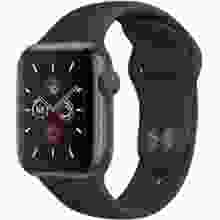 Смарт-годинник Apple Watch  MWWQ2, 40mm, Sp.Grey/Almn Case, Black Sport Band, GPS+LTE