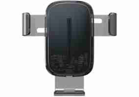 Держатель для смартфона BASEUS Explore Wireless Charger Gravity Car Mount 15W Black (WXYL-K01)