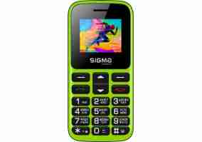 Мобільний телефон Sigma mobile Comfort 50 HIT Black-Green