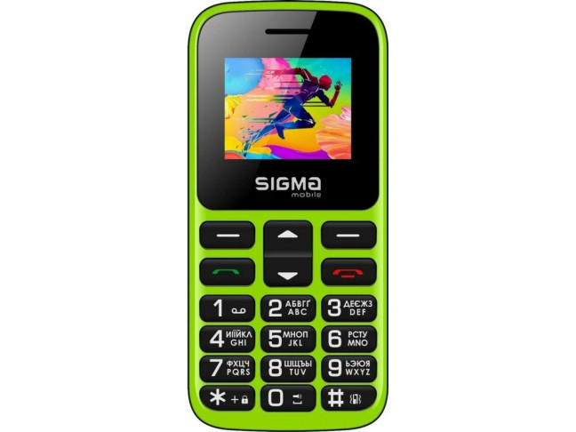Мобильный телефон Sigma mobile Comfort 50 HIT Black-Green