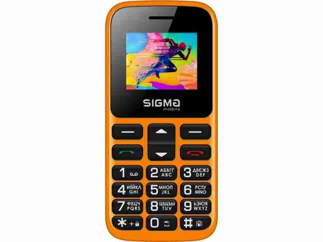 Мобільний телефон Sigma mobile Comfort 50 HIT Black-Orange