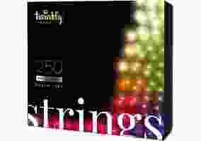 Лінійна гірлянда Twinkly Smart LED Strings RGBW 250 BT+WiFi Gen II IP44 прозорий кабель (TWS250SPP-TEU)