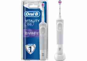 Электрическая зубная щетка Braun Vitality D100.413.1 PRO 3D White