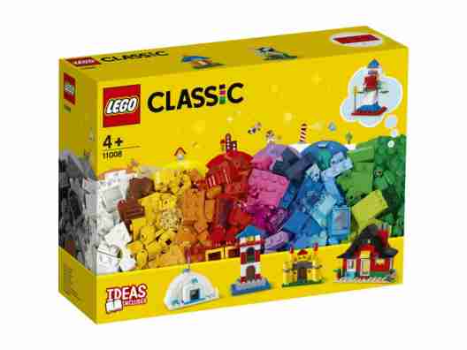 Конструктор Lego Classic Кубики и домики 270 деталей (11008)