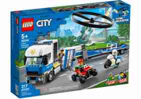 Конструктор Lego City Police Поліцейський вертолітний транспорт 317 деталей