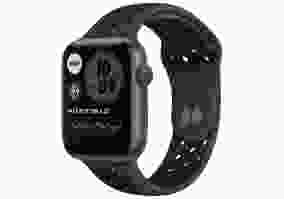 Смарт-годинник Apple Watch Nike Series 6 GPS 44mm Space Gray Aluminum Case w. Anthracite/Black Nike Sport B. (MG173)