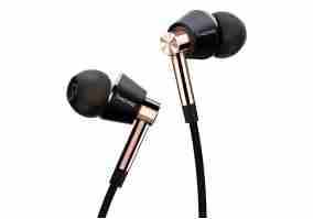 Наушники с микрофоном 1More Triple Driver In-Ear Headphones Gold (E1001-GOLD)