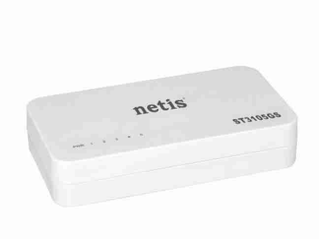 Коммутатор Netis ST3105GS (5хGE, пластик)