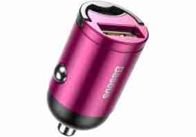 Автомобильное зарядное устройство BASEUS Tiny Star Mini Quick Charge Car Charger USB Port 30W Pink (VCHX-A04)