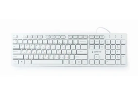 Клавіатура Gembird KB-MCH-03-W-UA White USB UKR