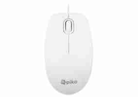 Мышь PIKO MS-009 USB White
