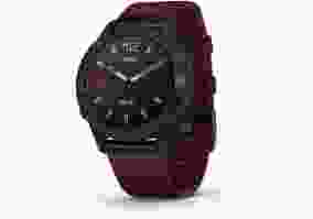 Cмарт-годинник Garmin Fenix 6 Sapphire Black DLC with Heathered Red Nylon Band (010-02158-16)